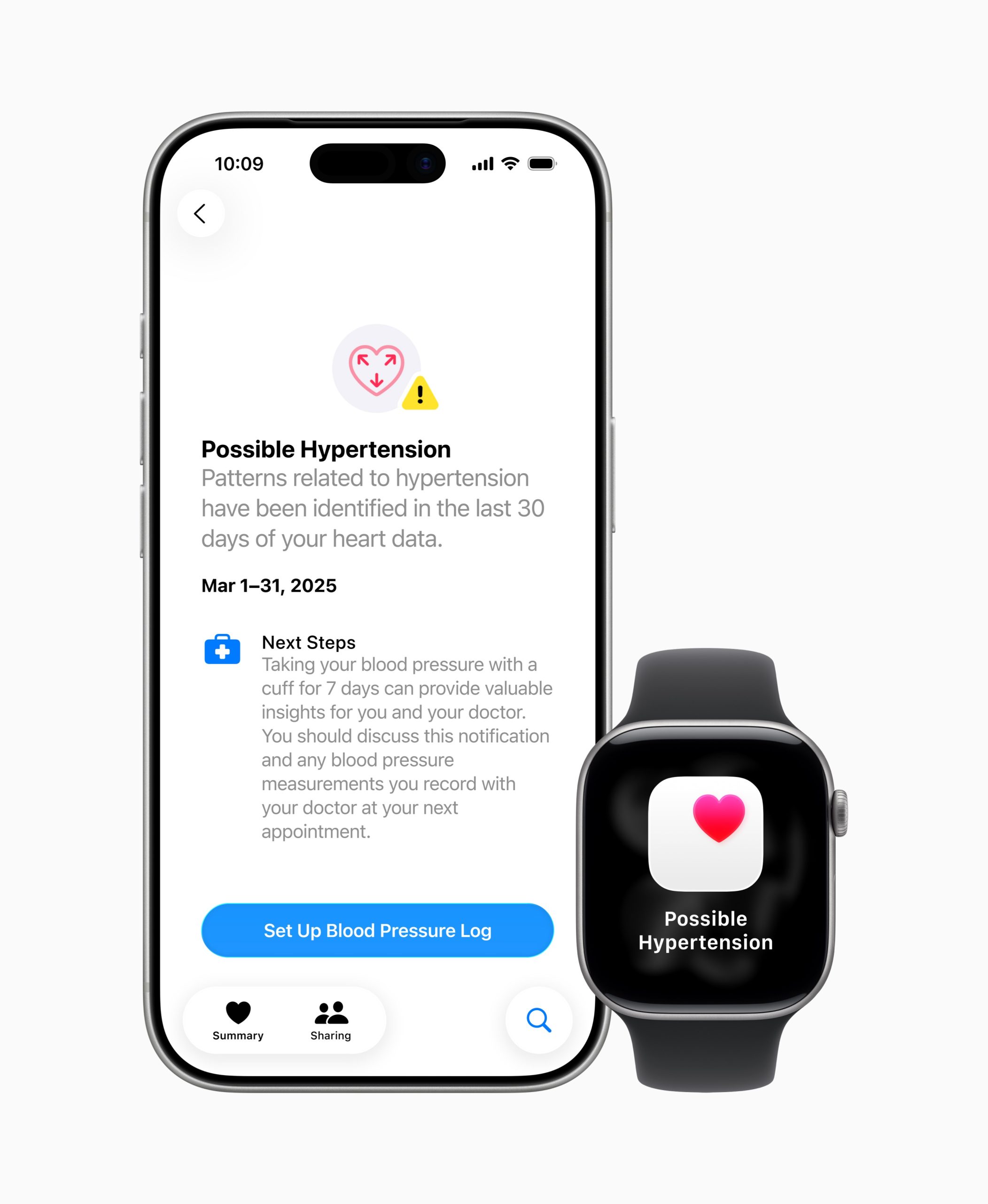 Apple libera alerta de pressão alta no Apple Watch